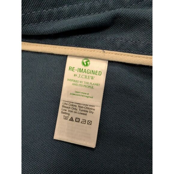 NWT J. Crew Wallace & Barnes Chore Jacket Mens Small Teal Turquoise 100% Cotton - Picture 9 of 10